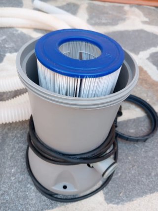 Depuradora Bestway Cartucho Gris