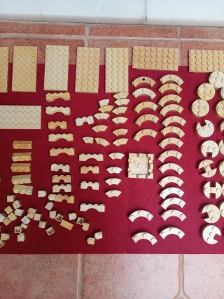 Exin Castillos Lote Piezas más de 300