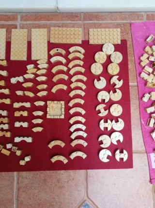 Exin Castillos Lote Piezas más de 300