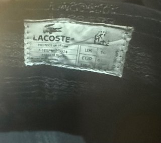 Zapatillas Deportivas Lacoste Negras