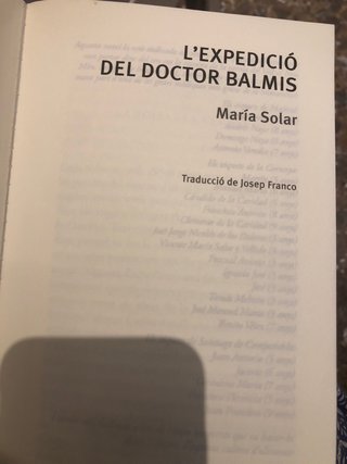Libro L'expedició del doctor Balmis