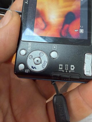 Cámara Sony Cyber-shot DSC-W350 Azul ojo leer