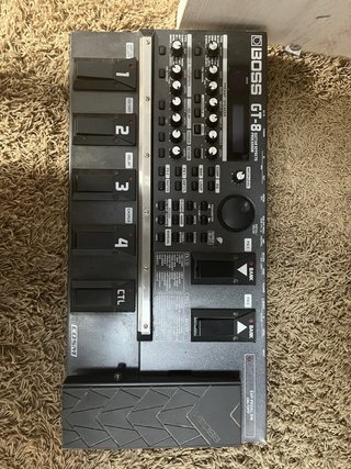 Pedalera Boss GT-8 Procesador Guitarra