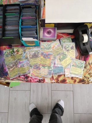Lotto 50 carte rare Pokémon EX