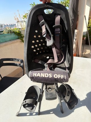 Silla bici infantil delantera Yepp 15Kg