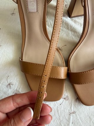 Sandalias tacón Mango marrones