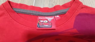 Camiseta Rayo McQueen Talla 7-8