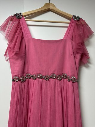 Vestido de fiesta rosa