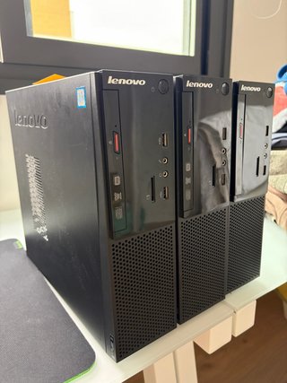 3 Torres PC Lenovo Negras
