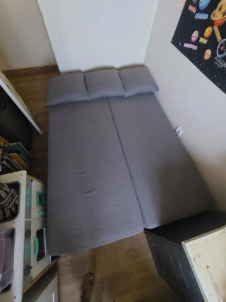 Sofá Cama Ikea Alvdalen 3 Plazas