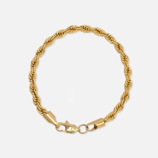 Pulsera CORDÓN ROPE Oro 18K - 5 mm (Liquidación)