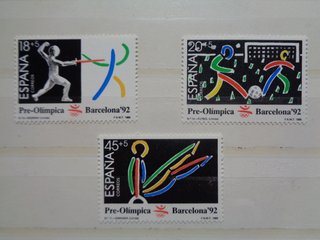 ESGRIMA – FUTBOL – GIMNASIA  - BARCELONA 92