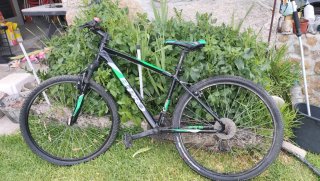 Bicicleta B-PRO M120 Negra/Verde