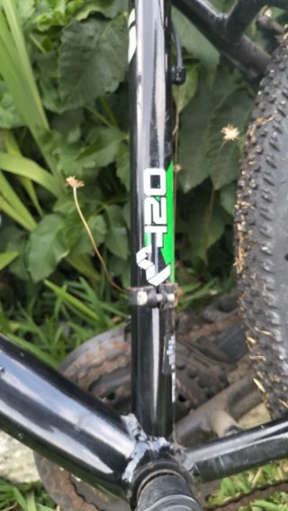 Bicicleta B-PRO M120 Negra/Verde