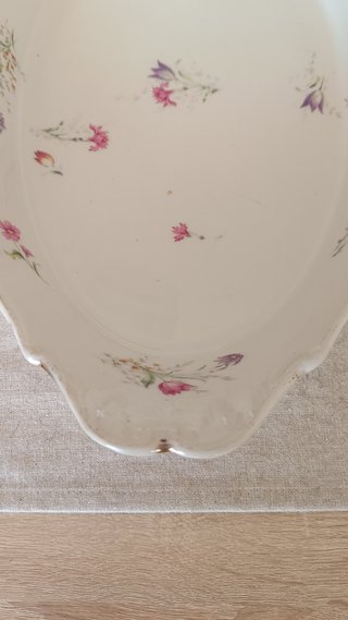 2 Fuentes Frugier Limoges Porcelana