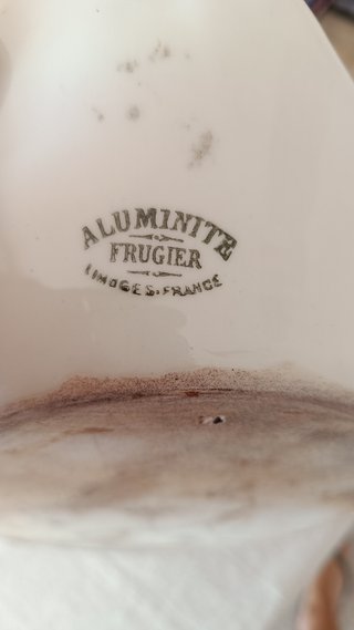 2 Fuentes Frugier Limoges Porcelana