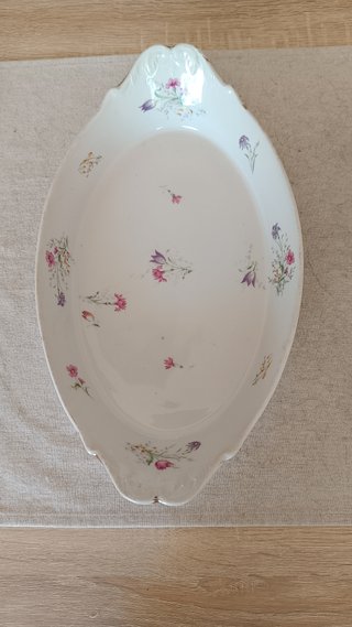 2 Fuentes Frugier Limoges Porcelana