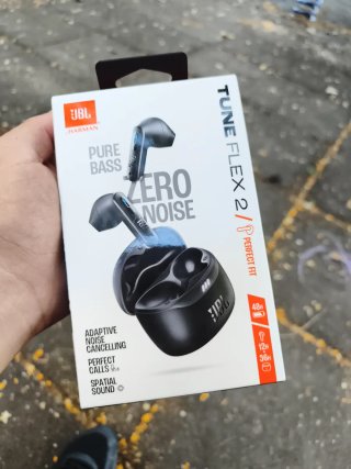 Auriculares JBL Tune Flex 2 Negro