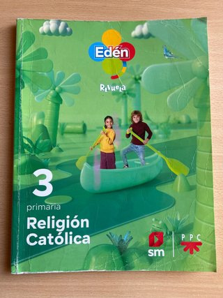 Revuela Religión católica, 3 primaria. Edén