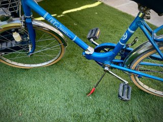 Bicicleta plegable BH azul