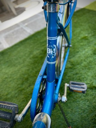Bicicleta plegable BH azul