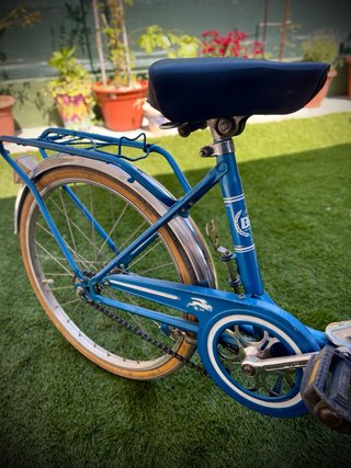 Bicicleta plegable BH azul