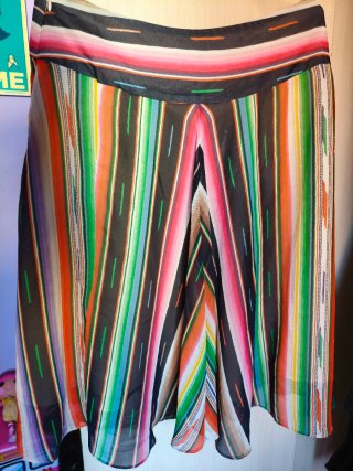 Falda Ralph Lauren Talla S Multicolor