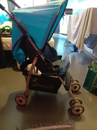 Carrito Plegable Azul