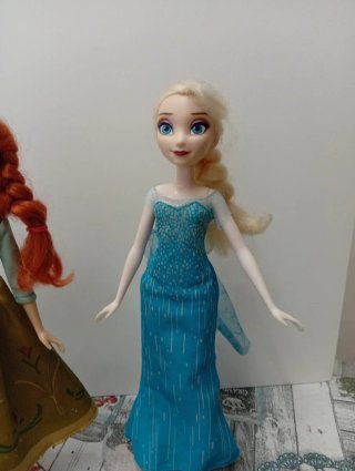Muñecos Frozen Elsa, Anna y Kristoff