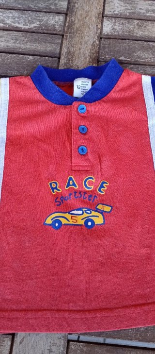 Camiseta infantil 12 meses