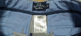 Pantalón pana gris Mayoral Talla 8
