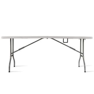 MESA PLEGABLE AUXILIAR BLANCO 180X75X74cm