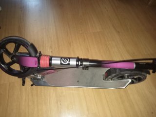 Patinete Oxelo MID9 rosa y negro