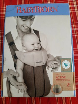 Portabebés BabyBjörn gris