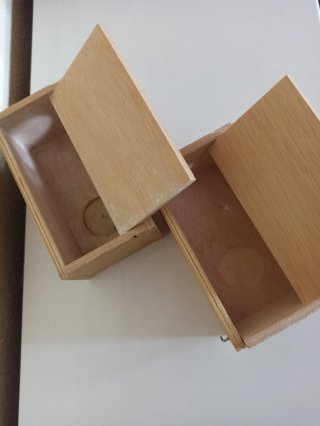 Lote 2 Nidos per uccelli in legno