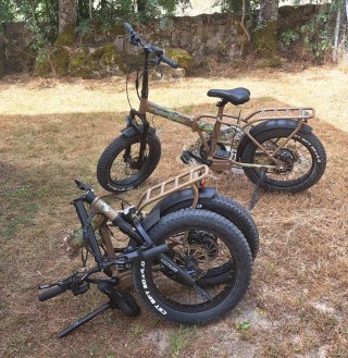 2 Bicicletas Eléctricas Fat Bike Appia Lombardo