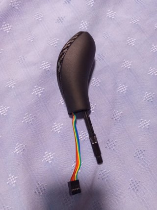 Pomo Palanca Cambios LED BMW E46 E60 E61 Carbono
