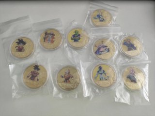 Monedas Coleccionables Dragon Ball