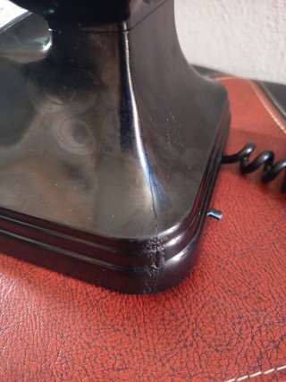 Teléfono Antiguo Negro