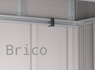 Caseta Metálica Eco Pent Roof 113x263x181 cm - Duramax