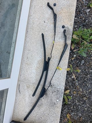 Juego de 2 escobillas limpiaparabrisas