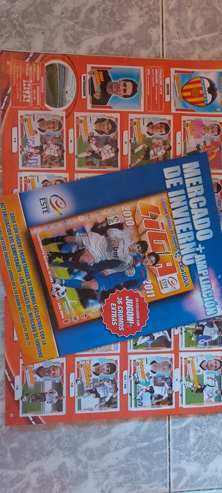 Álbum cromos Liga BBVA 2010-2011