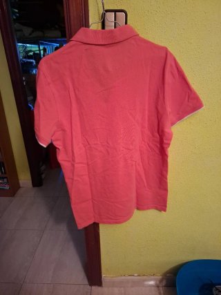 Polo Massimo Dutti Rosa Talla M