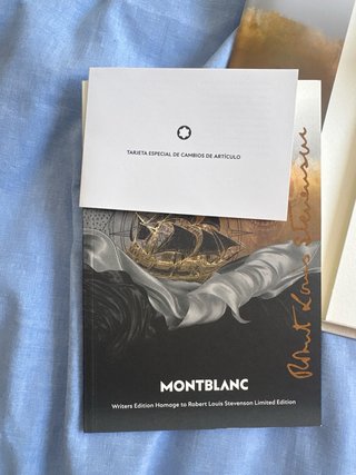 Bolígrafo Montblanc Homenaje R.L. Stevenson