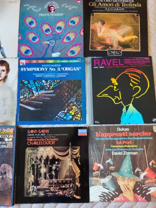 Vinilos. Franceses. Música Clásica Francesa