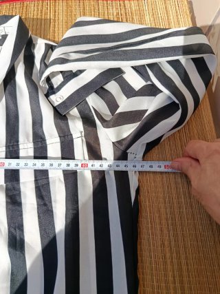 Camisa Rayas Mujer Manga Larga