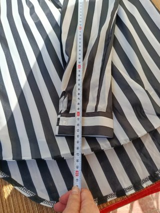 Camisa Rayas Mujer Manga Larga