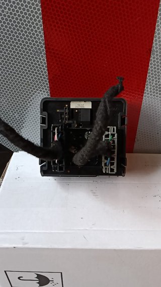 Panel de control de luces de coche