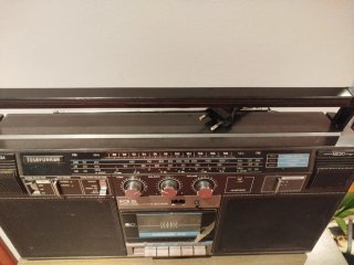 Telefunken PCR 22 Radio Cassette Casette averiado.