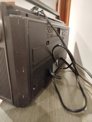 Telefunken PCR 22 Radio Cassette Casette averiado.